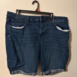 Women’s Blue Denim Shorts